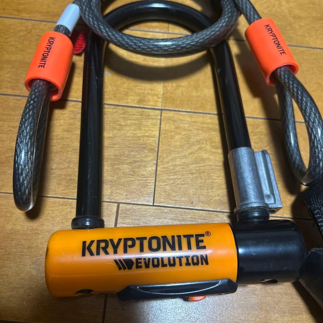 KRYPTONITE EVOLUTION U字ロック　ケーブル　セット