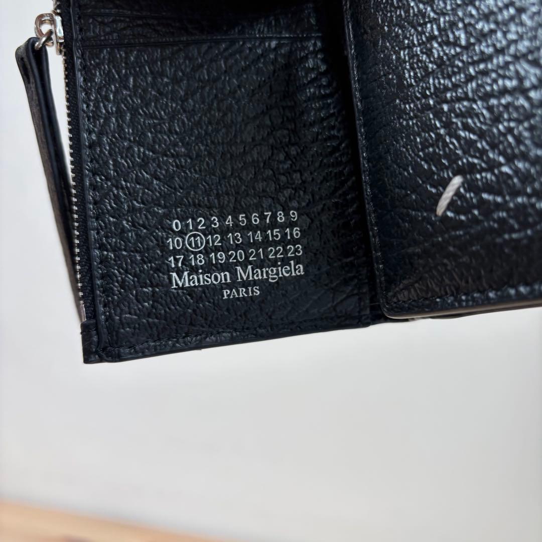 美品　Maison Margiela 4ステッチ 三つ折り財布 ウォレット