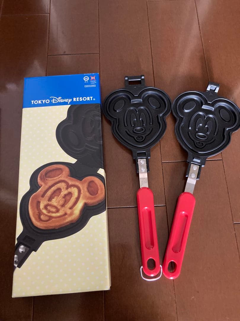 フランダー焼き　ミッキーワッフルメーカー　ケーキサンドメーカー　ディズニー