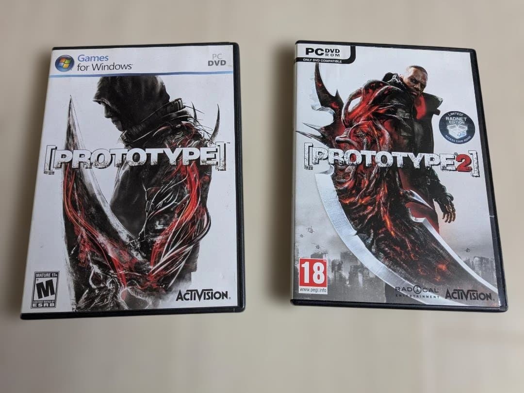 PC版PROTOTYPE & PROTOTYPE 2 セット
