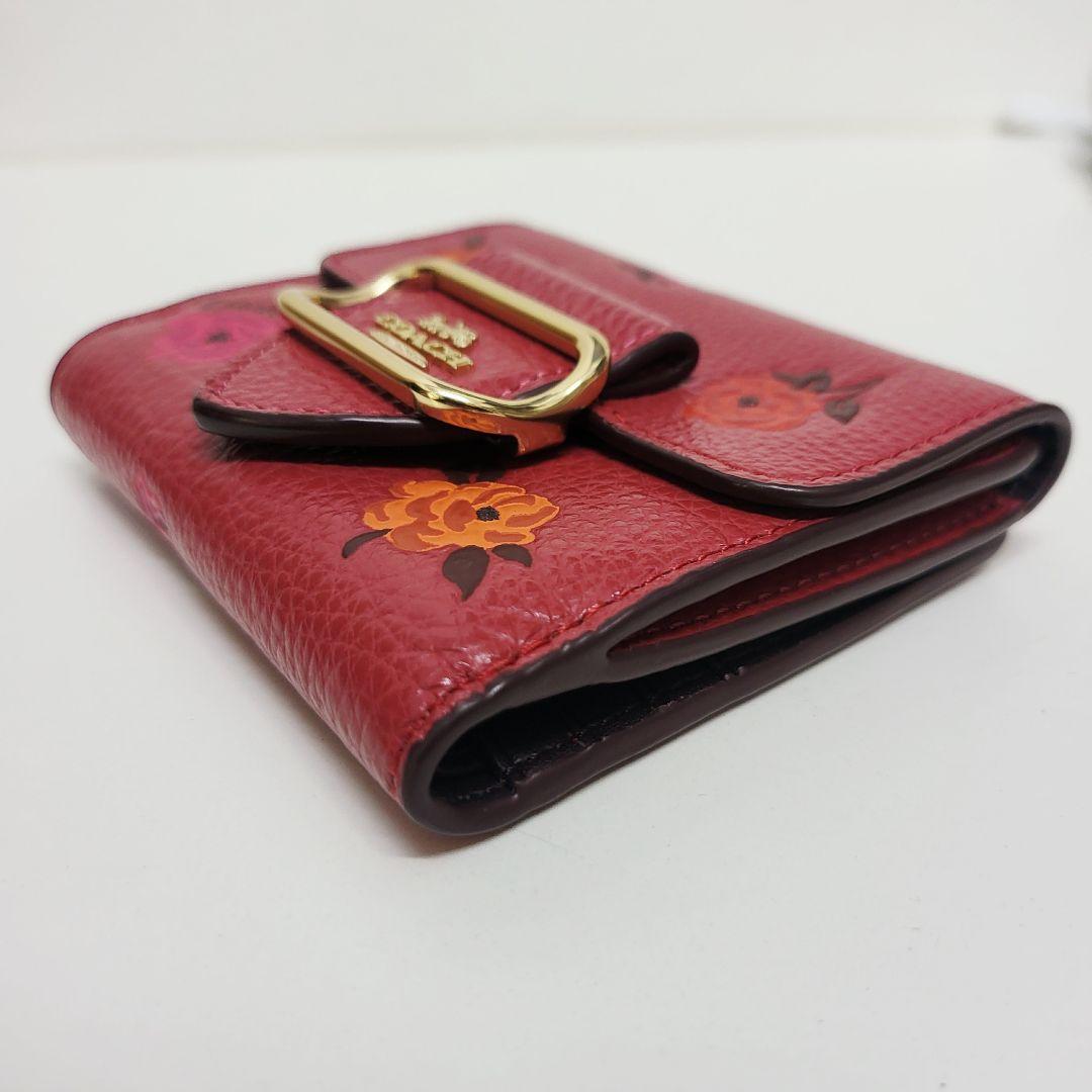 さ*み様 極美品✨️COACH コーチ 折り財布 ジョージー フローラル 花柄