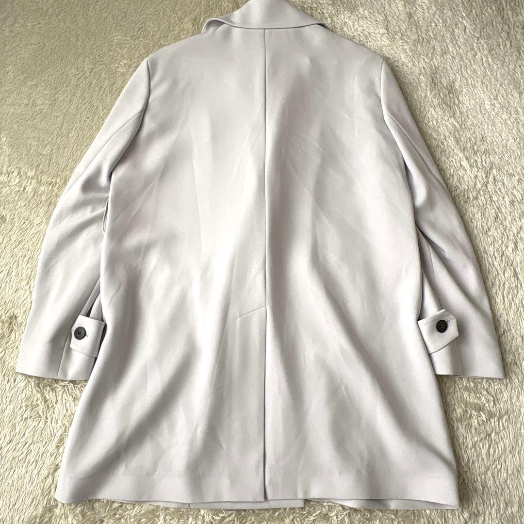 極美品✨2025 セオリーリュクス　Luve Wreni Coat アイスグレー