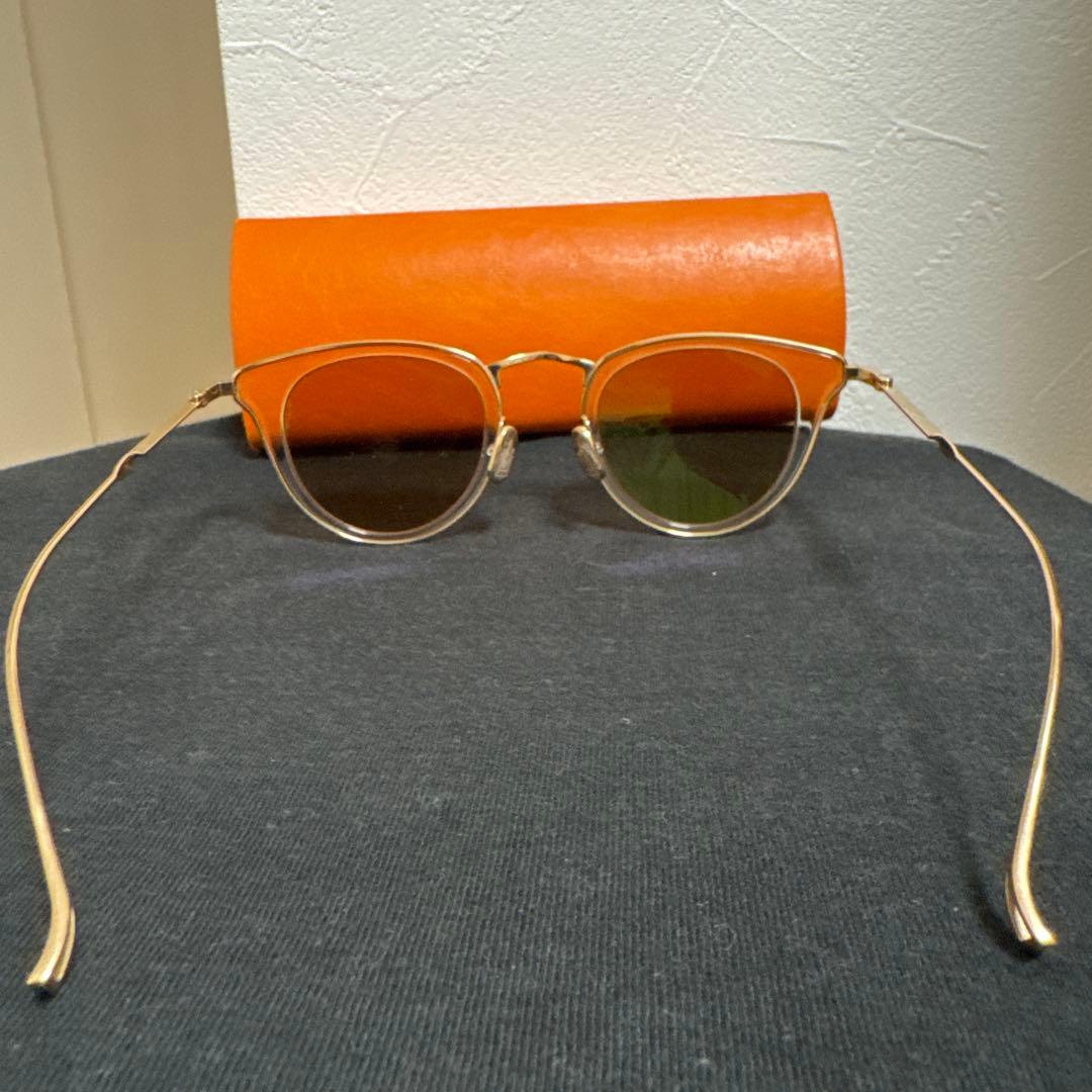 イッセイミヤケ 金子眼鏡 サングラス BOSTON Ⅲ ケース　ISSEY