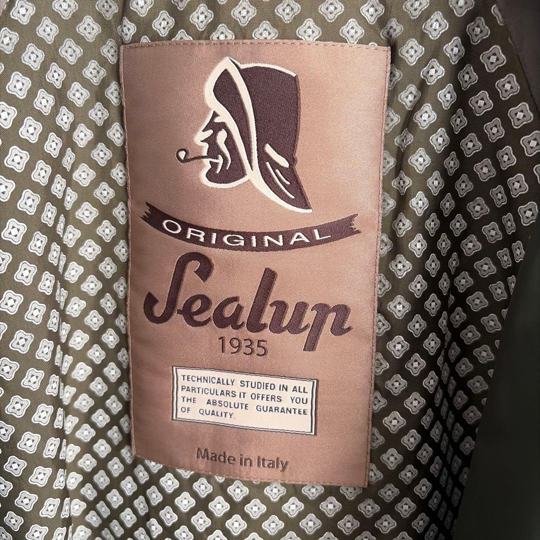 Sealup ナイロン　ボマージャケット　ブルゾンオリーブグリーン 46