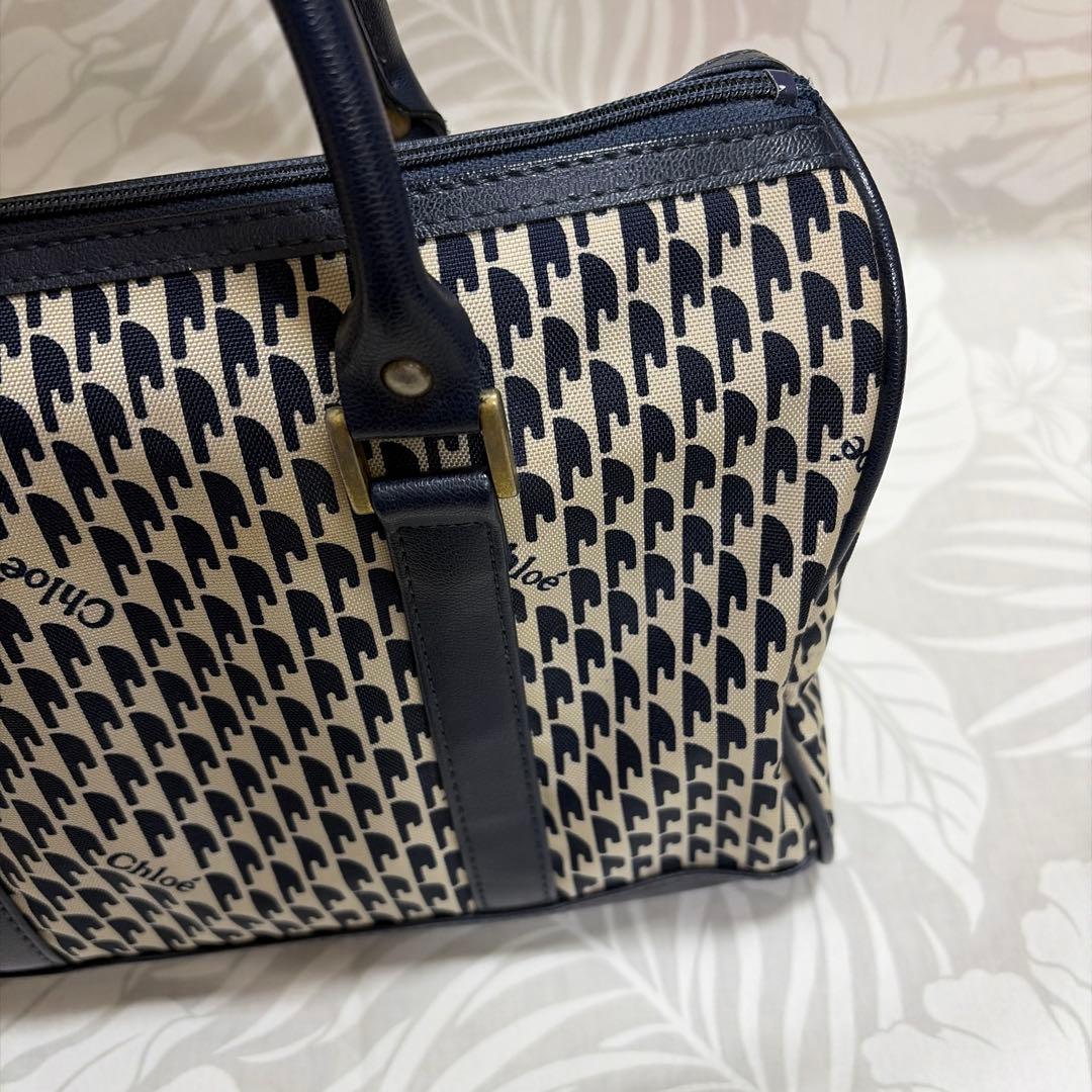 Chloe クロエ ボストンバッグ ハンドバッグ モノグラム