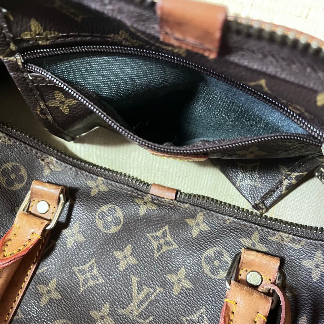 LOUIS VUITTON キーポル50モノグラムボストンバッグ旅行大容量メンズ