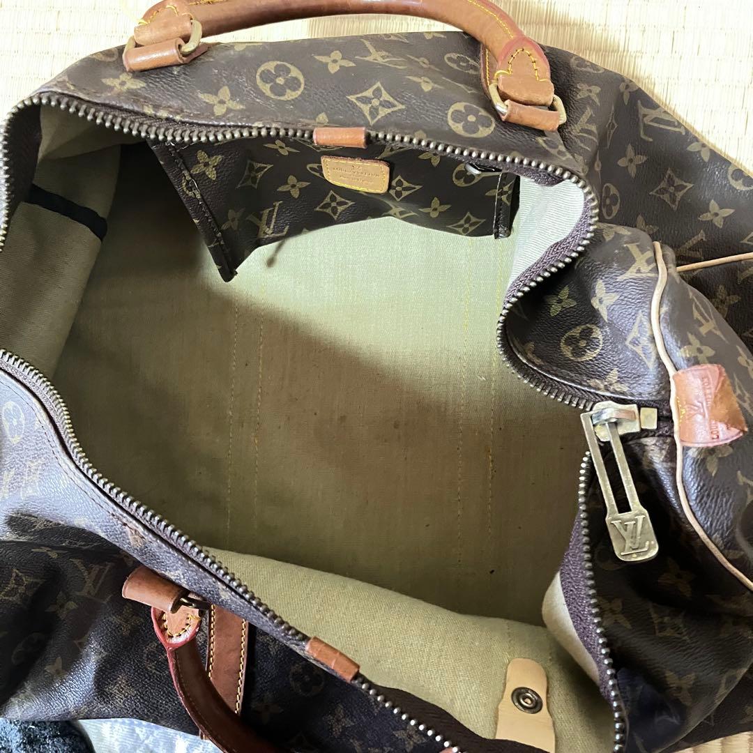 LOUIS VUITTON キーポル50モノグラムボストンバッグ旅行大容量メンズ
