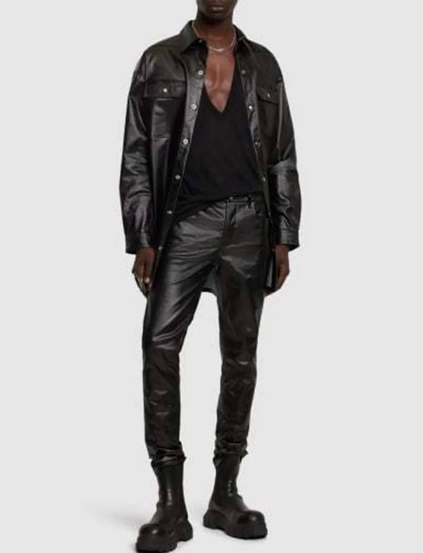 y*o様 rick owens レザーパンツ フィリックス スキズ tyron
