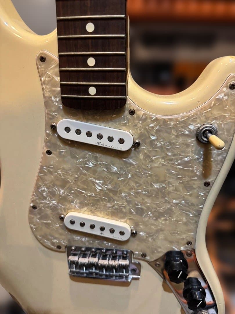 fender 特注ギター　ショートスケール　マッチングヘッド
