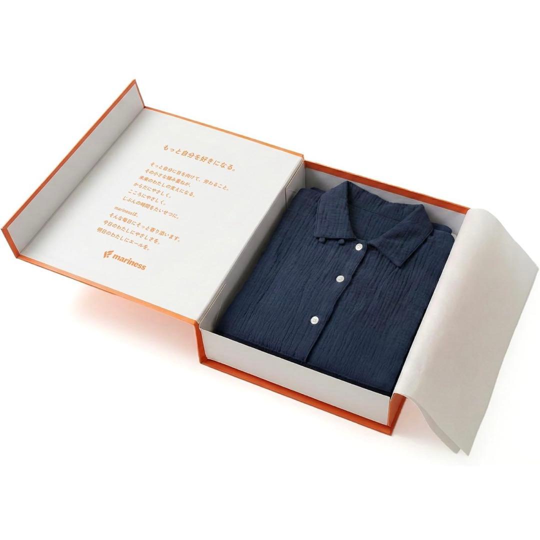 新品未使用 mariness ネムリカパジャマ Lサイズ ネイビー