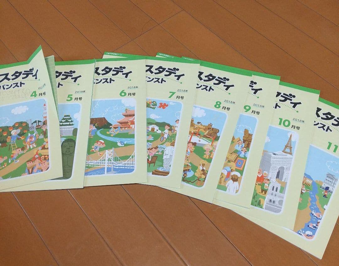みさ様　エブリスタディ アドバンス小3理科社会　 4月から11月