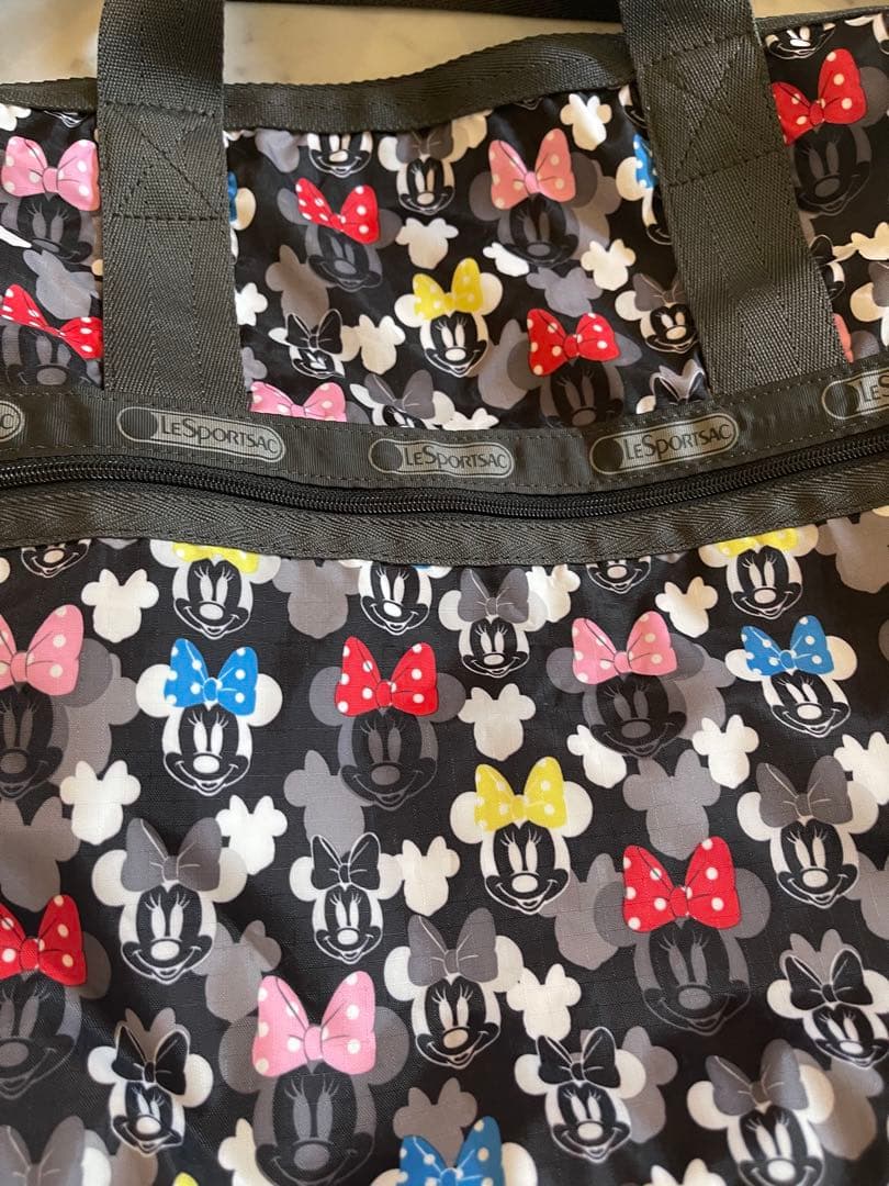 希少！限定LeSportsac ミニーマウス ボストンバッグ
