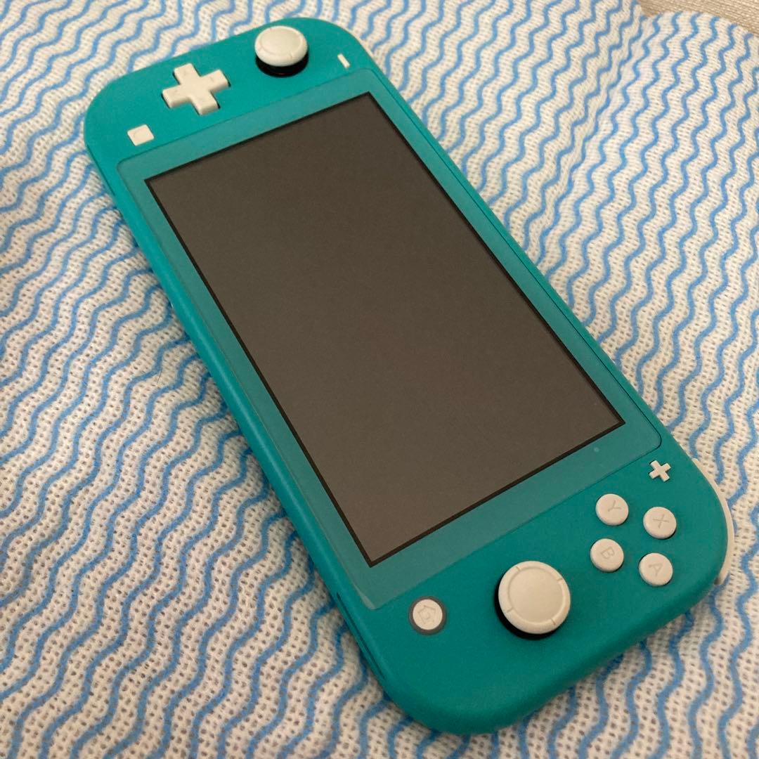 【本体・充電器・カバー】Nintendo Switch Lite ターコイズ