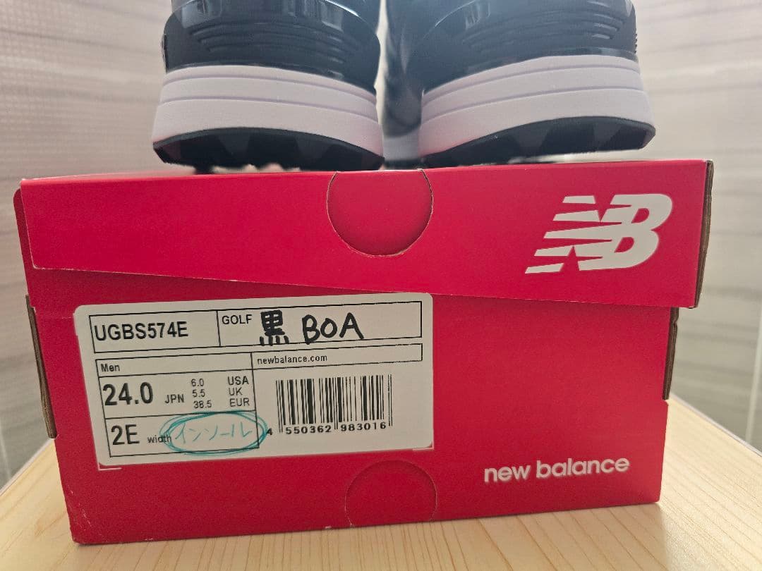 CHUchan　new balance　BOA ゴルフシューズ　24cm