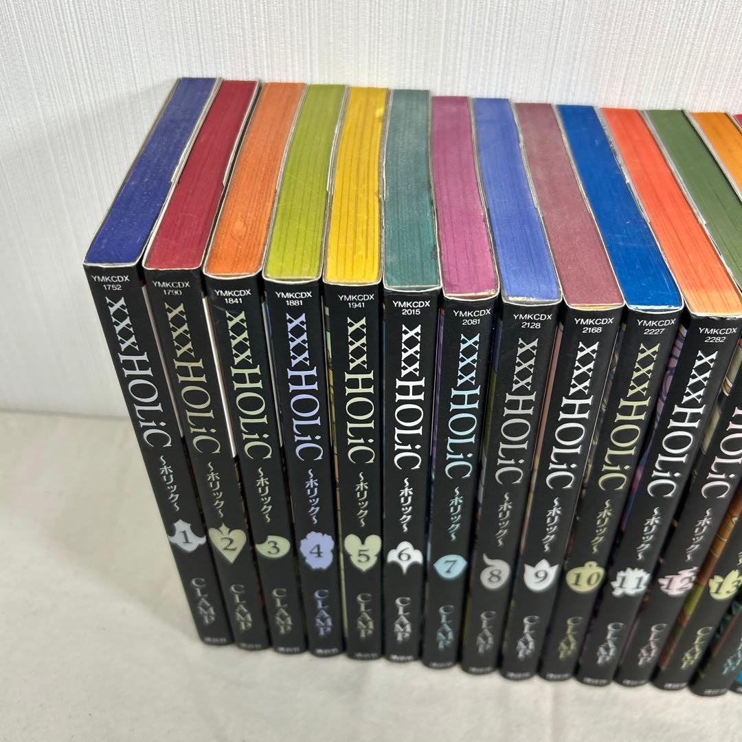 【全巻初版】×××HOLiC ホリック 全巻 1〜19　戻レイ 1~4 読本付き
