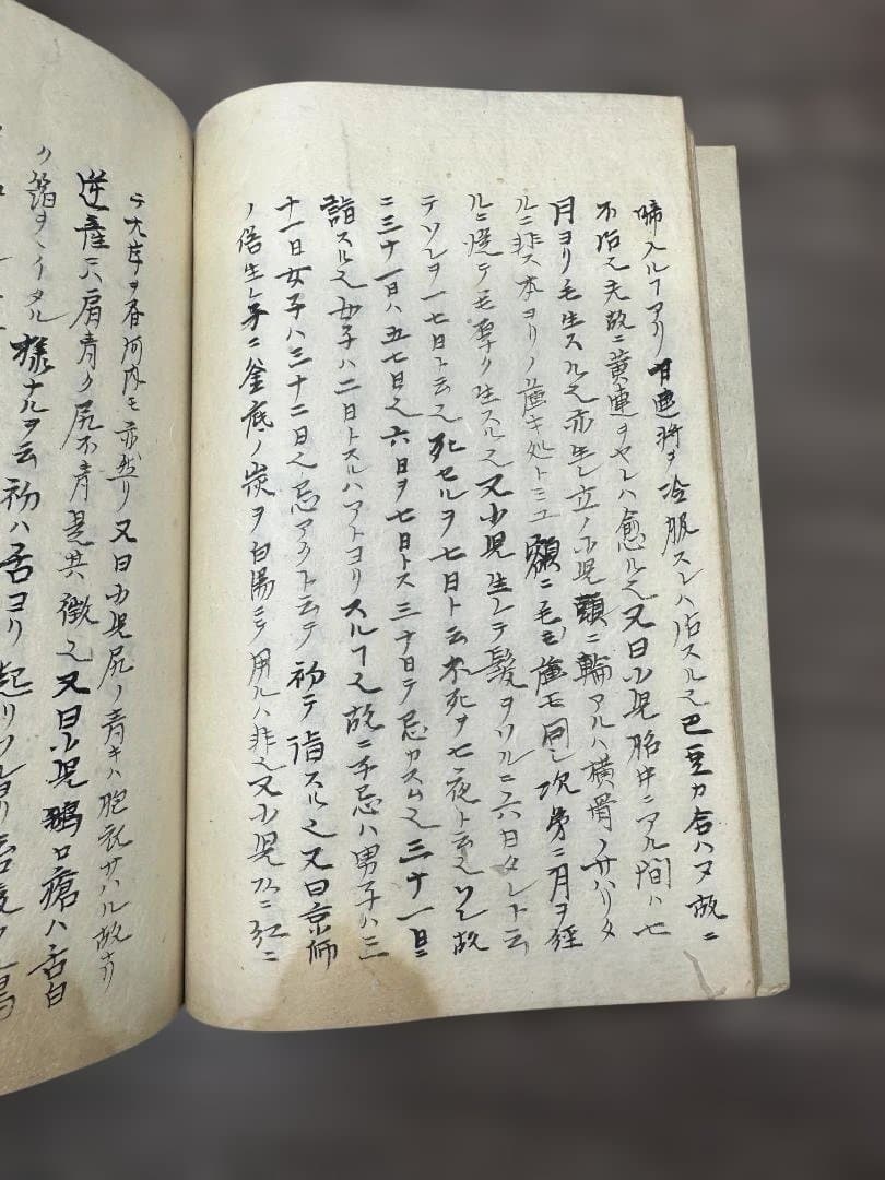 產科記聞 勇字 1冊 写本 文政丁亥年