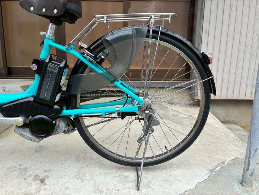 電動自転車　№ 8571 ヤマハ パスナチュラ 26インチ ミントブルー