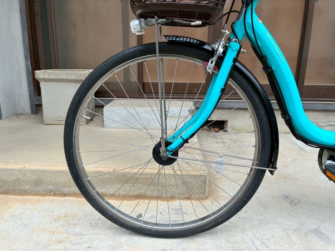 電動自転車　№ 8571 ヤマハ パスナチュラ 26インチ ミントブルー