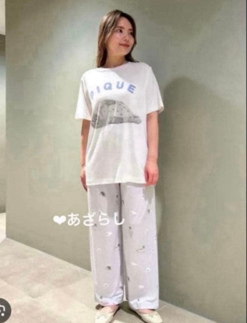 新品タグ付き　gelato pique アザラシ　ルームウェア　上下セット