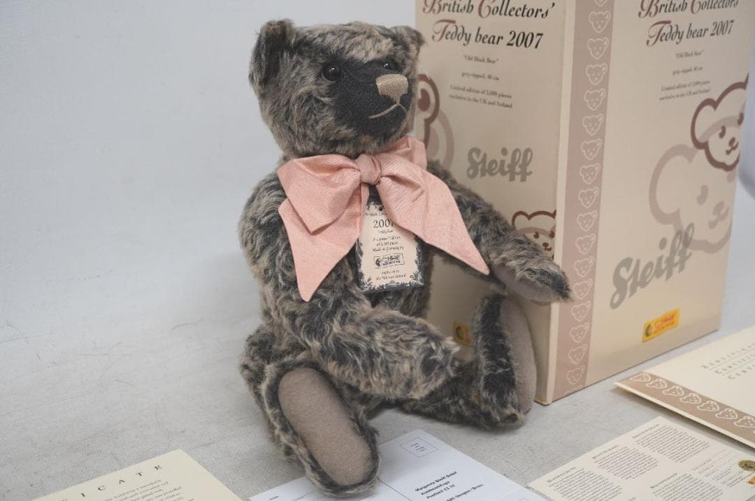【M02-14】Steiff シュタイフ ブリティッシュ コレクターズ ベア