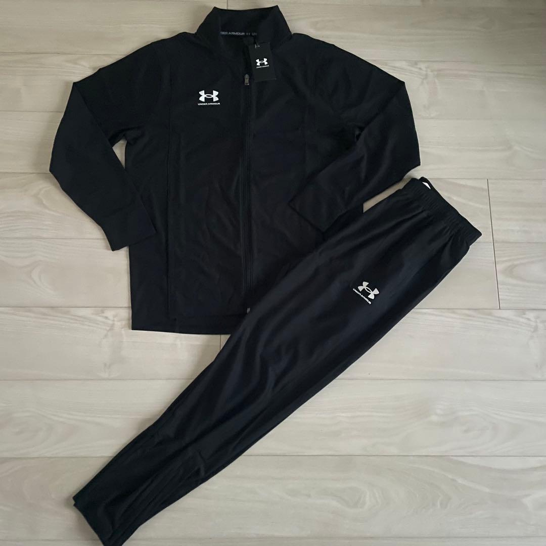 アンダーアーマー メンズ ジャージ 上下セット セットアップ 黒 2XL 未使用