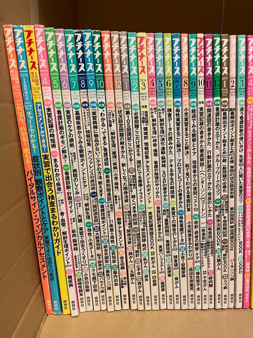 プチナース　雑誌と別冊付録のセット