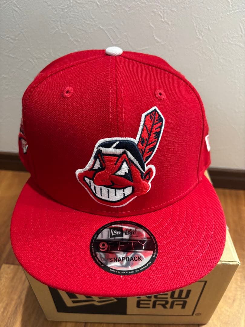 NEW ERA 9FIFTY インディアンズ キャップ