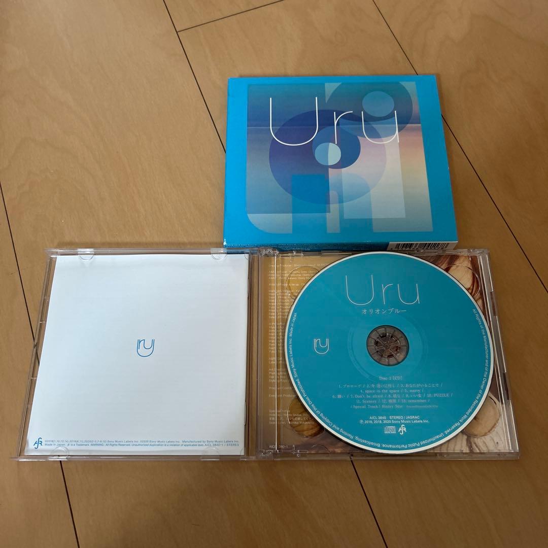 【即購入ok!!】Uru『オリオンブルー』初回限定Blu-ray付 映像盤