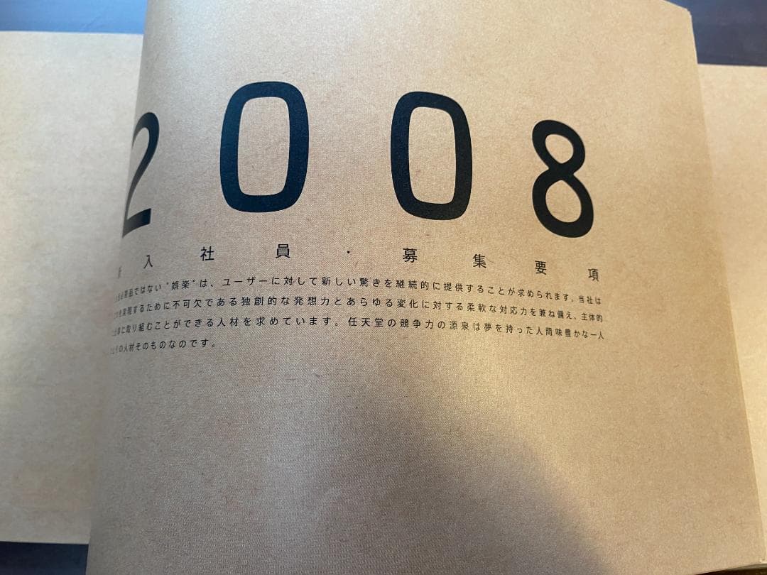 【非売品】任天堂 会社案内 パンフレット 2007年 DVD付き