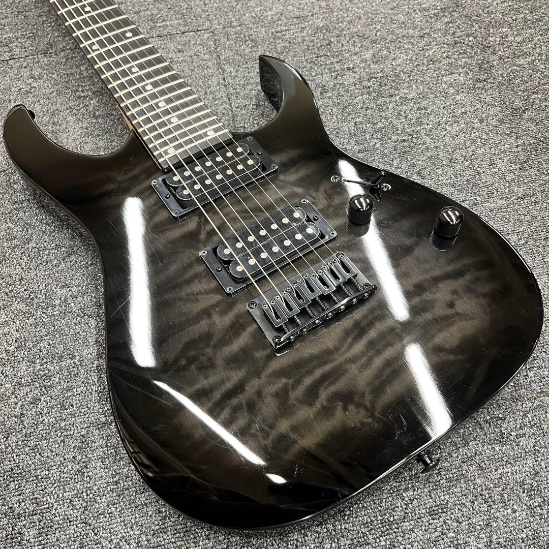 【11674】Ibanez GRG7221QA-TKS アイバニーズ 7弦ギター