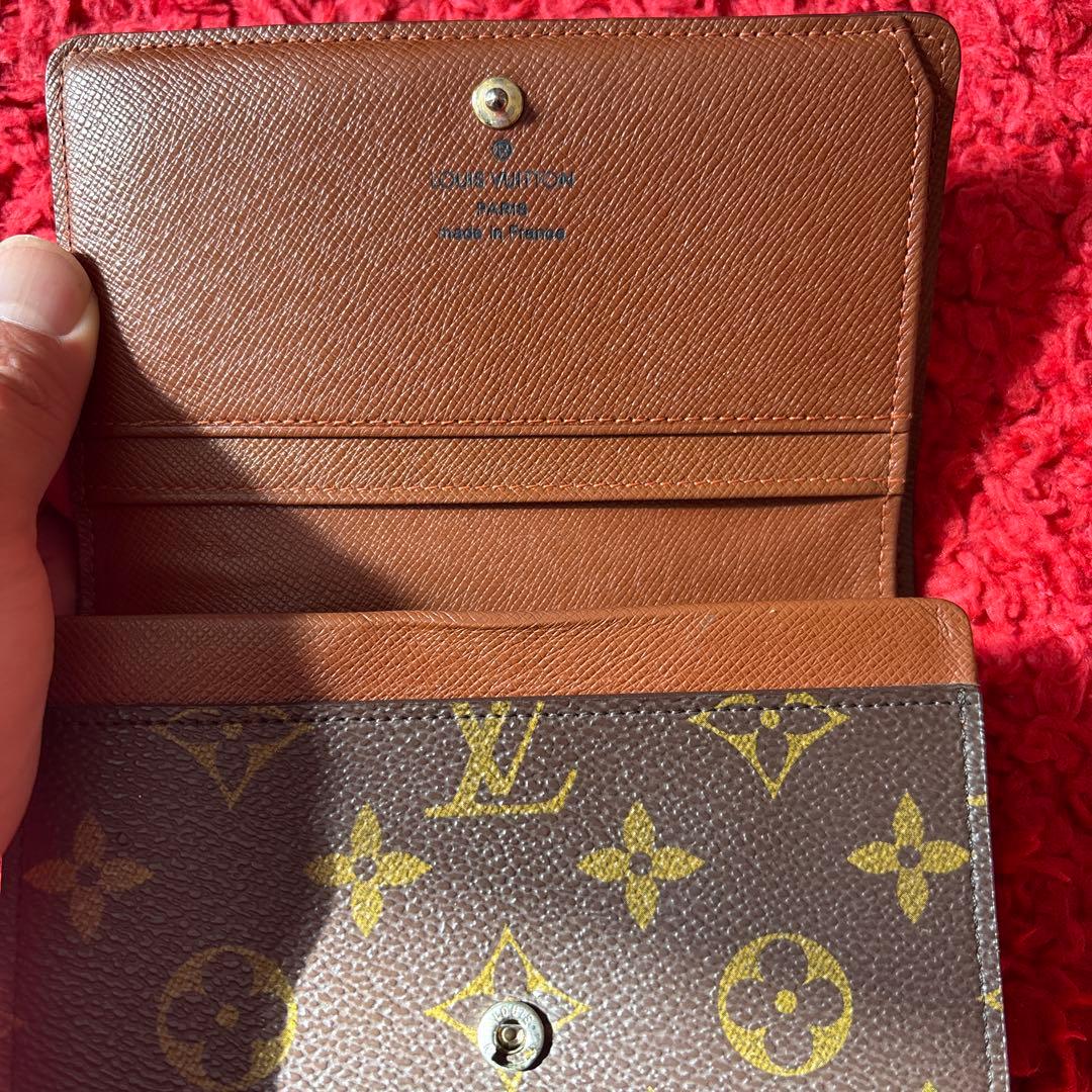 Louis Vuitton 二つ折り財布 ダークブラウン