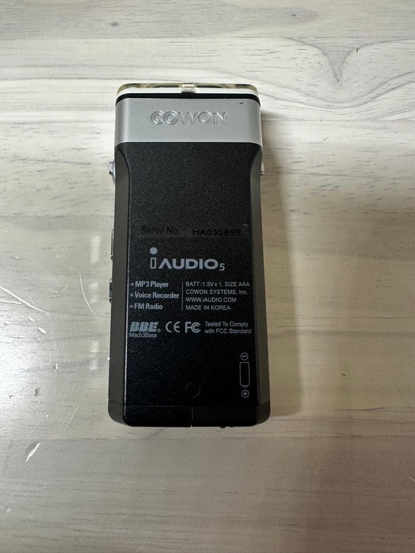 希少【動作品】COWON iAUDIO 5 MP3プレーヤー レトロ