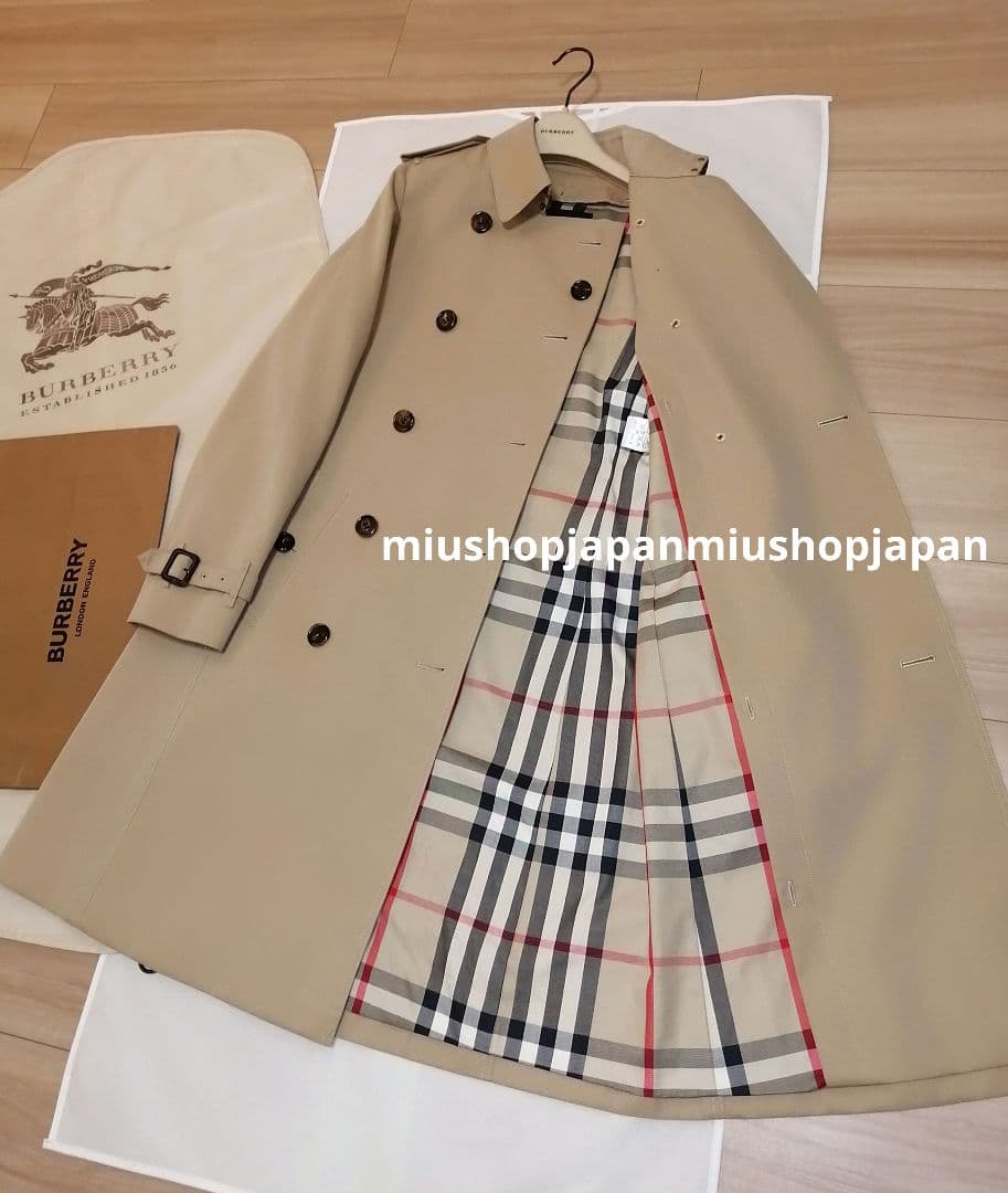 本物上質●38サイズ　バーバリー　BURBERRY　LONDON　トレンチコート