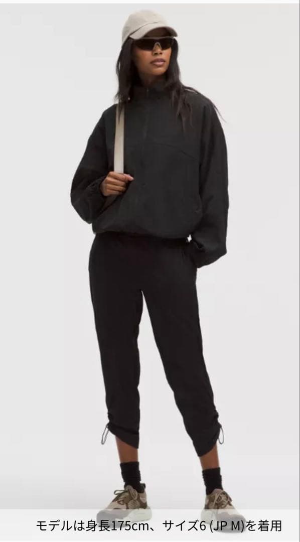 Lululemon Dance Studio ミッドライズクロップパンツ6 黒