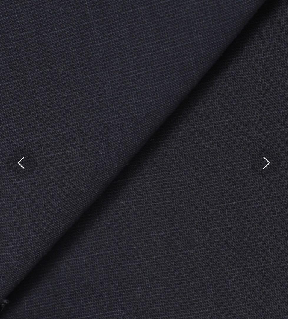 Noble 麻ストレッチダブルブレストジャケット　ノーブル