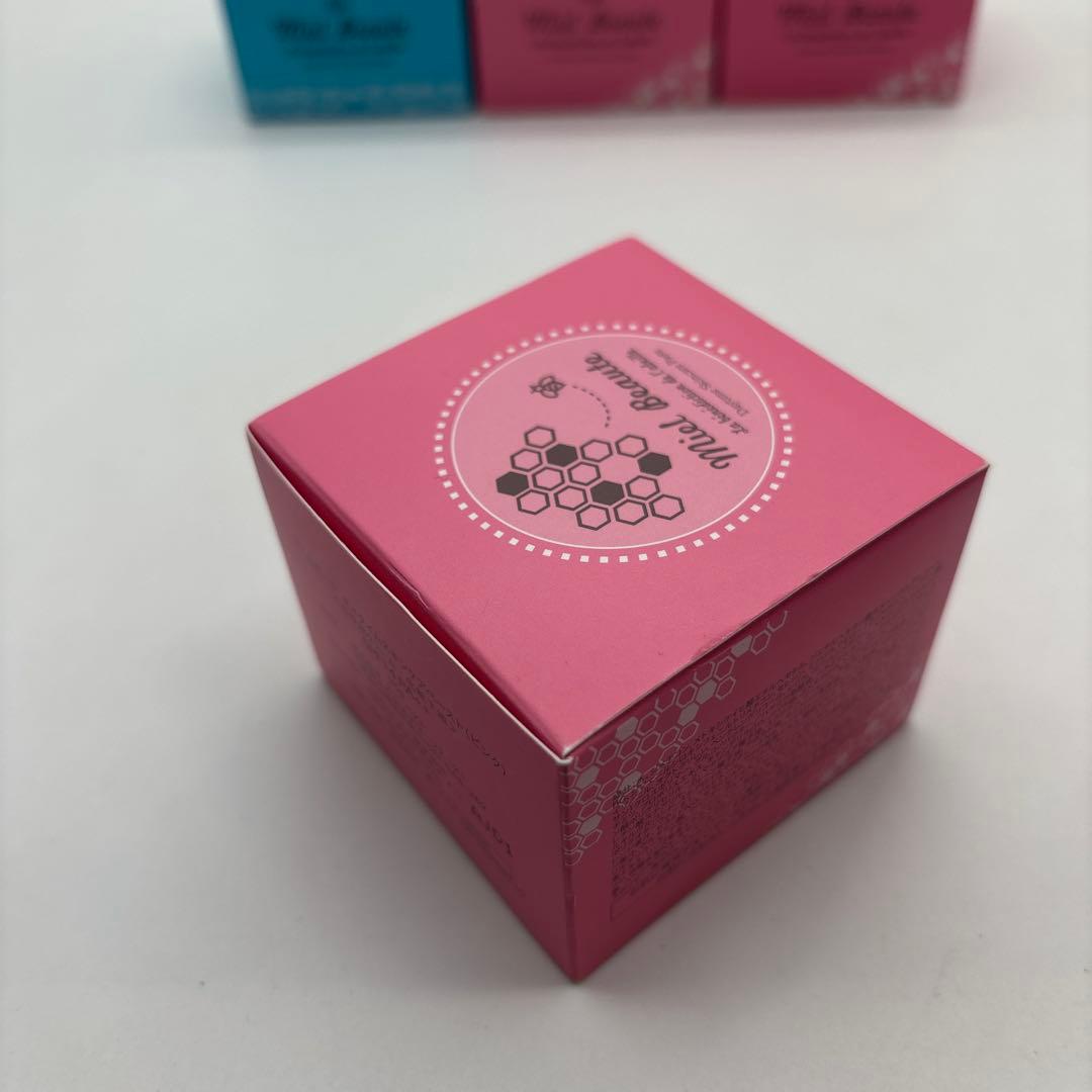 【未使用品】ミエルボーテ　デイタイムスキンケアペースト ピンク×3+バニラ×1