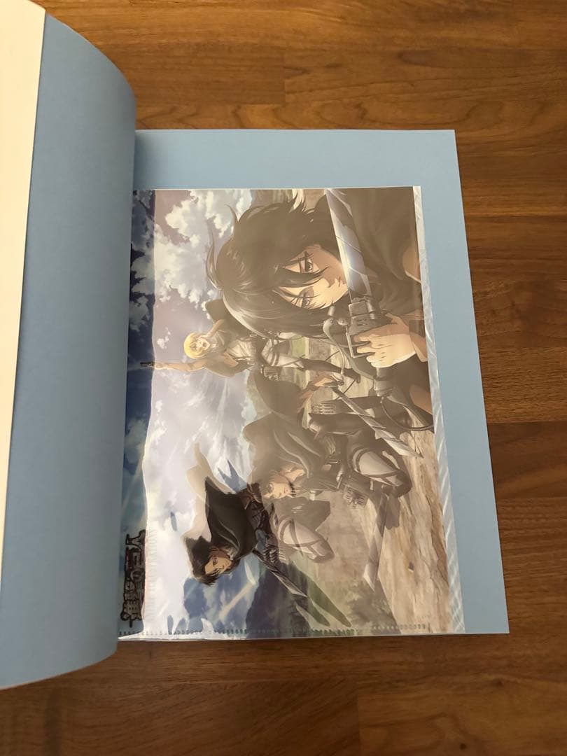 【帯付・特典ファイル付き】進撃の巨人 ANIME ILLUSTRATIONS