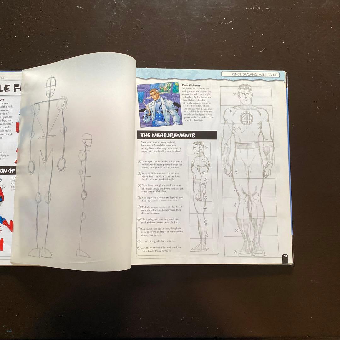 アート・デザイン・音楽 You can draw  MARVEL  CHARACTERS