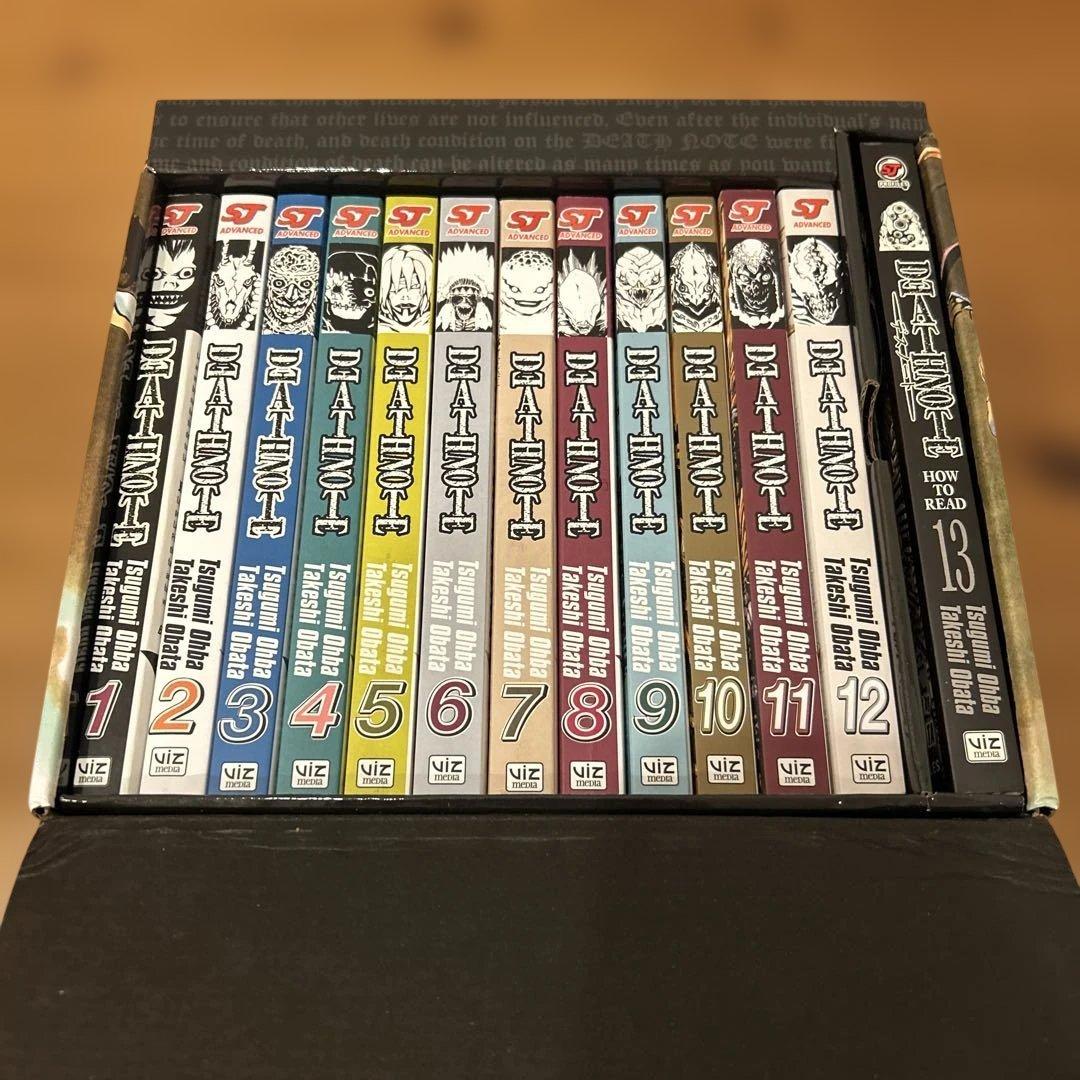 デスノート 英語版 全巻 コンプリート DEATH NOTE 収納BOX付き