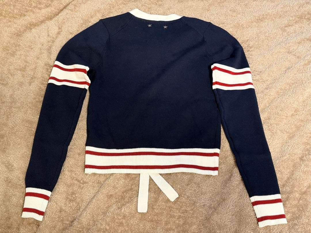 【Bibiy. 】B.CLUB TIE CARDIGAN ネイビー