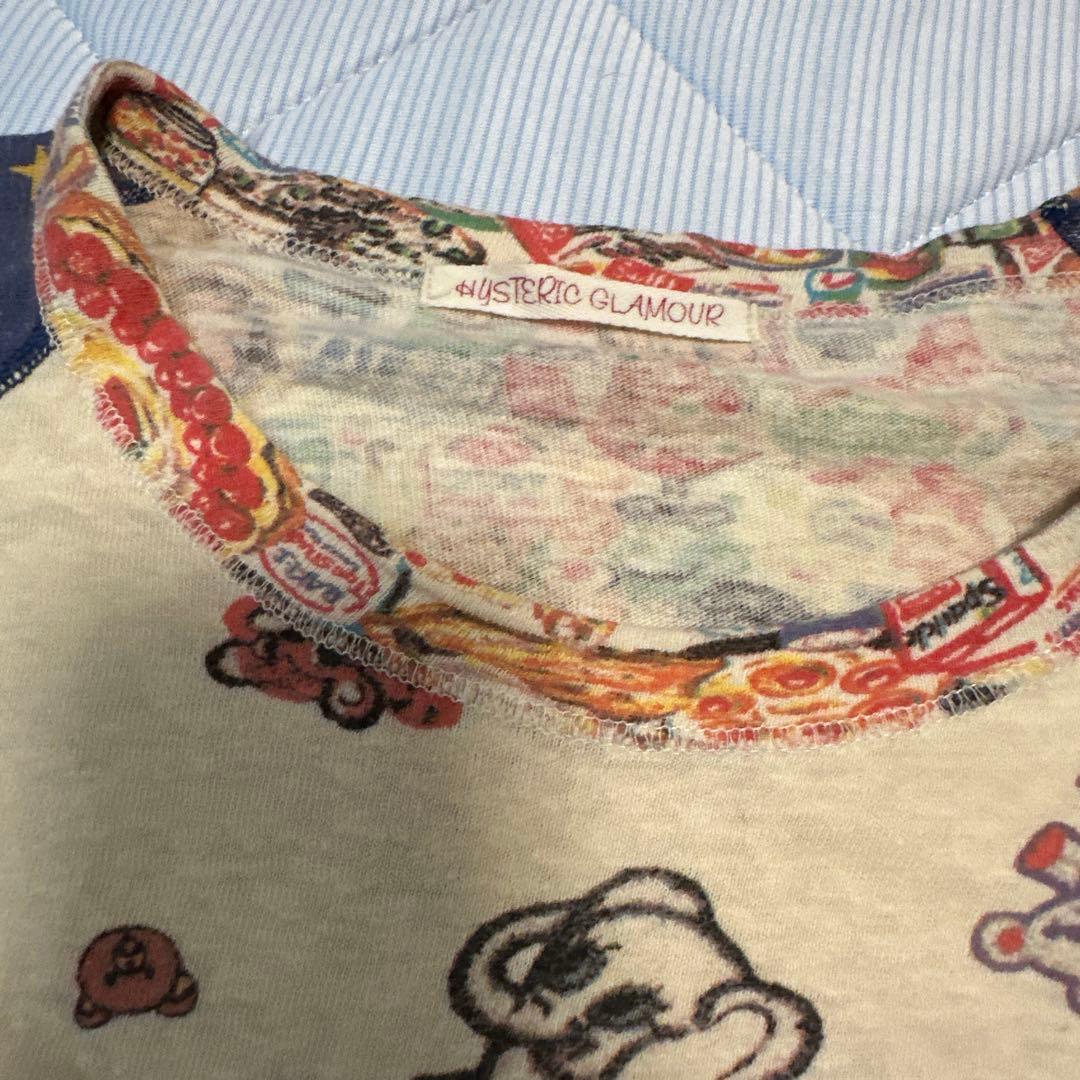 初期　HYSTERIC GLAMOUR 総柄　半袖　Tシャツ