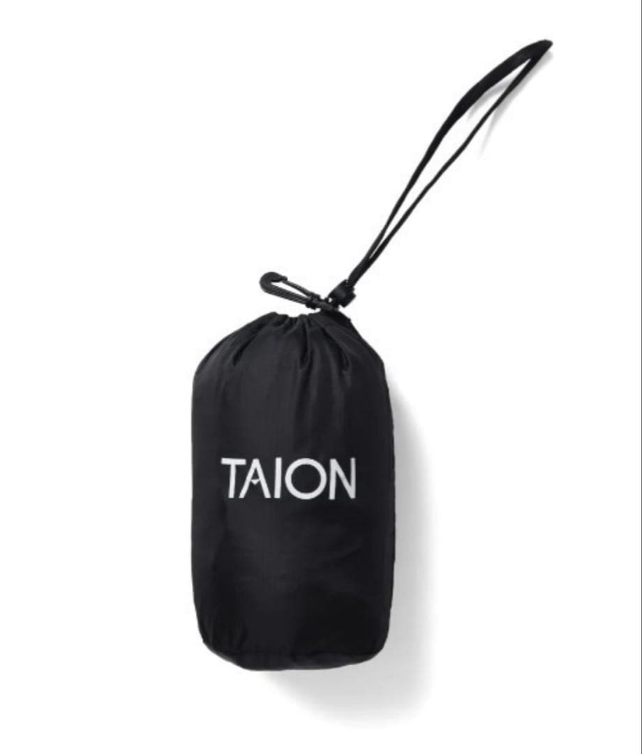 タイオン ワーク ベスト XL ブラック TAION ダウンベストCORDURA