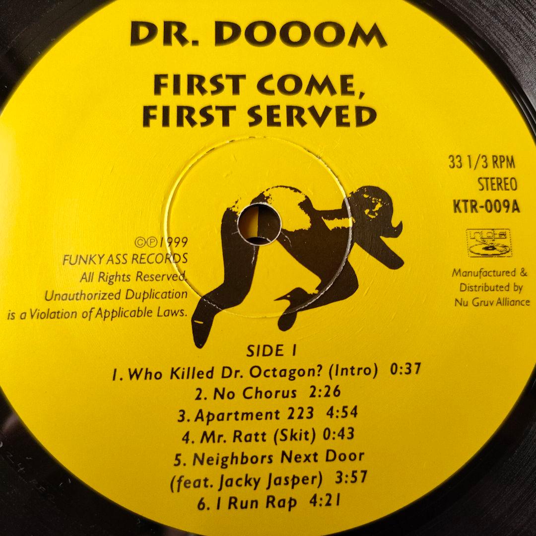 DR.DOOOM　クール・キース　レコード　HIPHOP