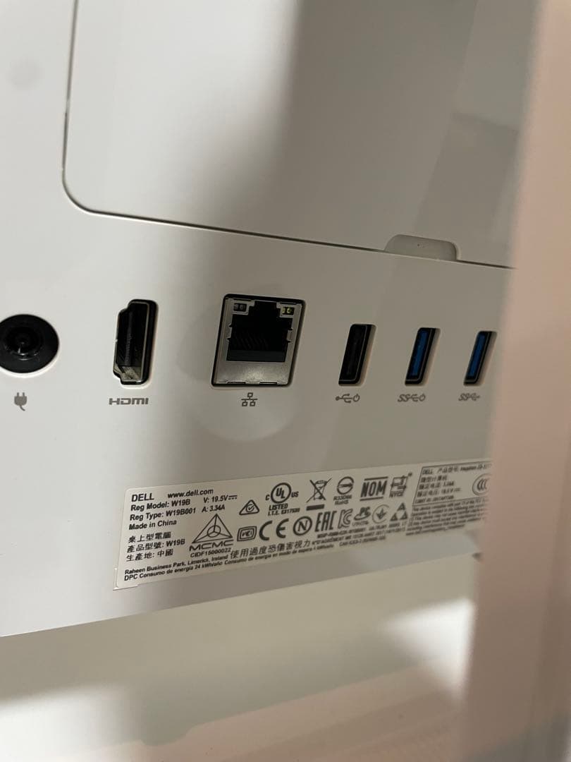 DELL 一体型パソコン W19B