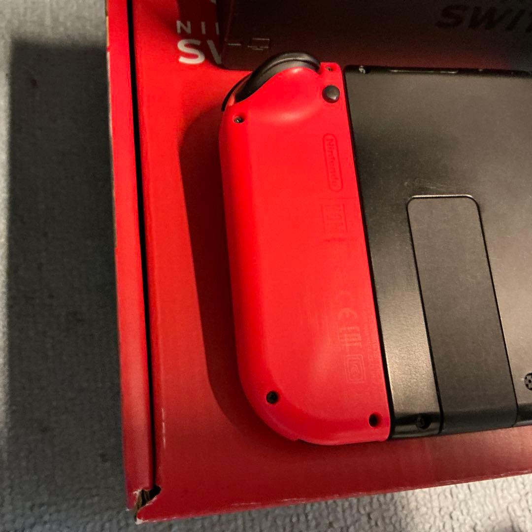 Nintendo Switch 本体 青/赤 付属品全て　sd カード