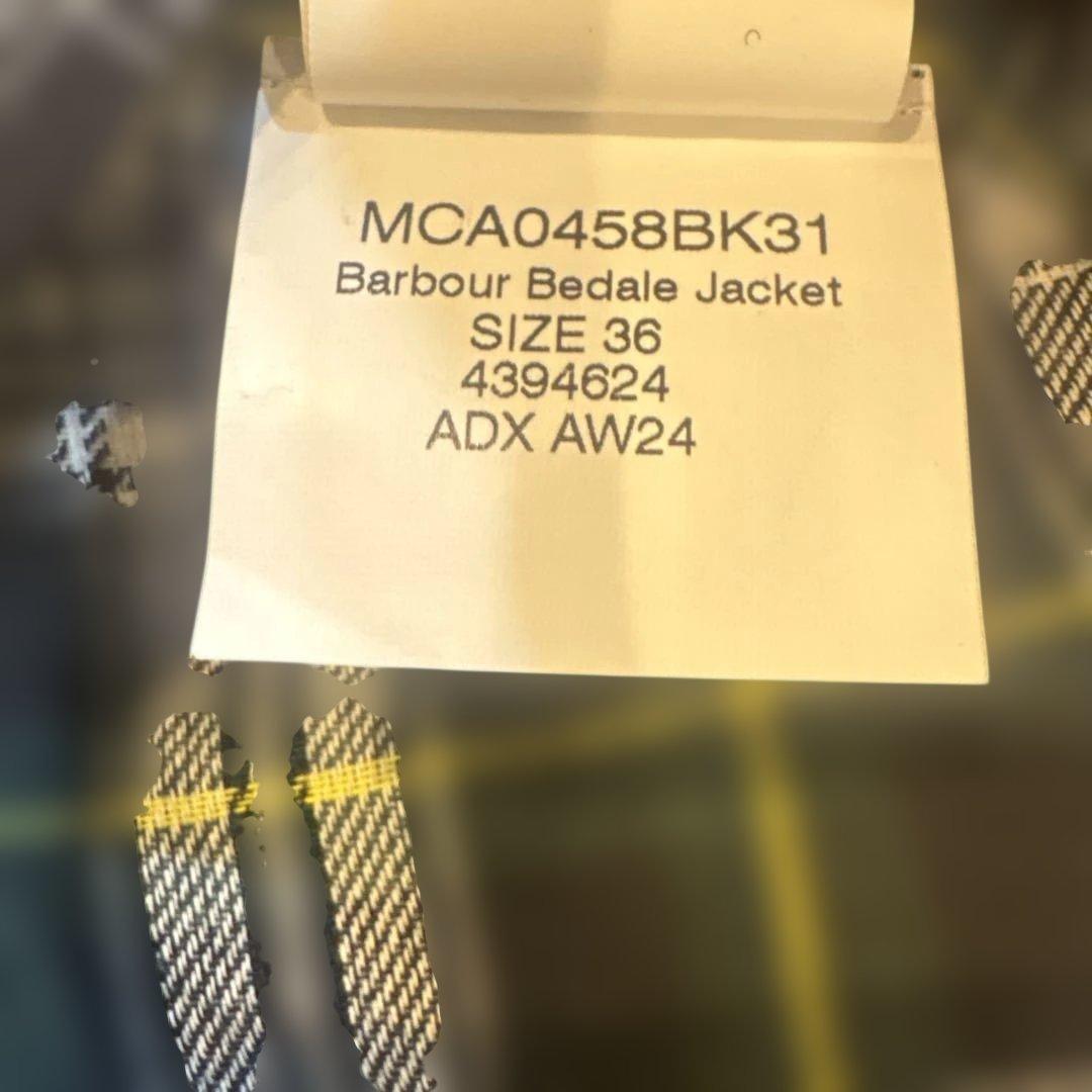 Barbour BEAMS別注ビデイル　 サイズ36