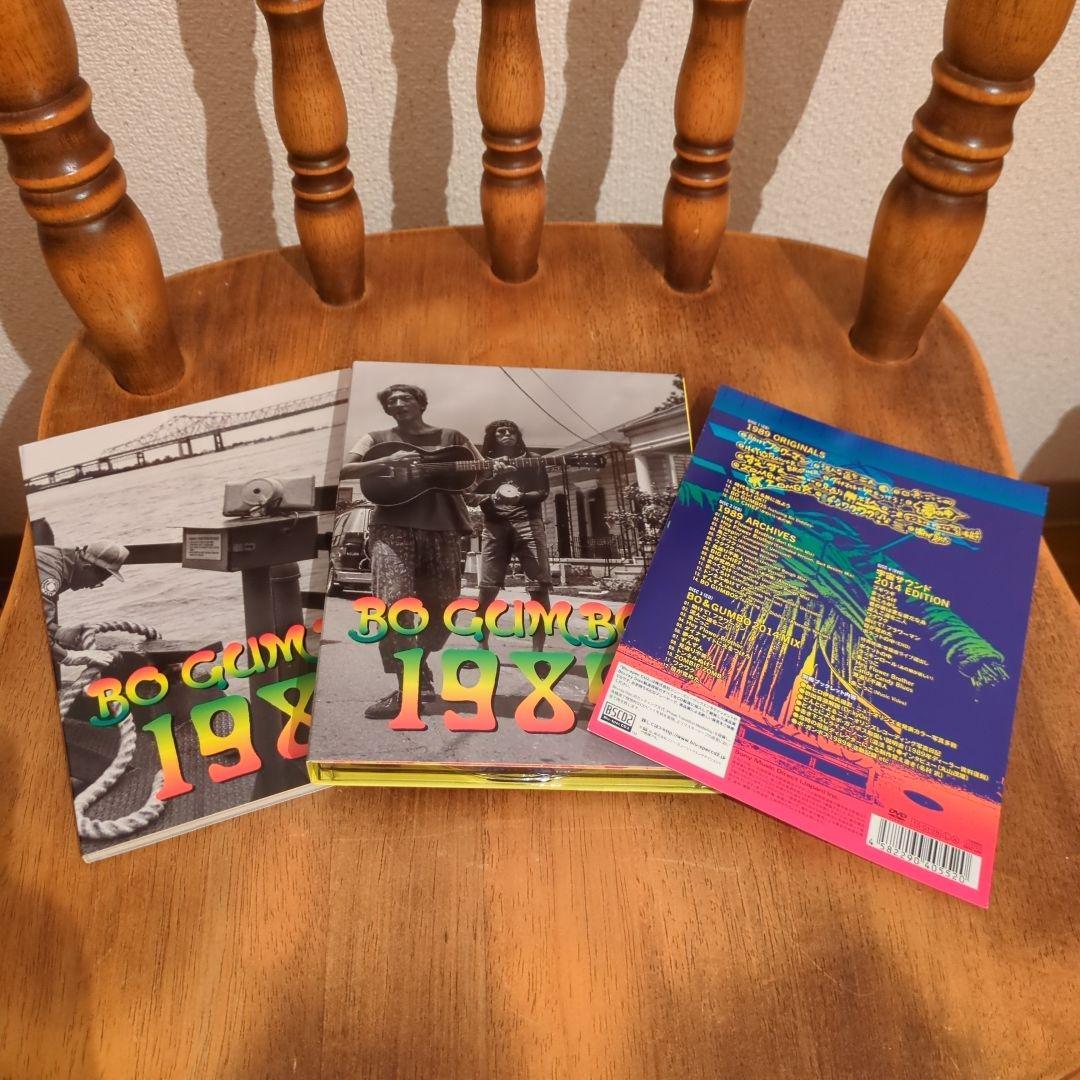 絶版希少品　BO GUMBOS 1989 CD DVD ボガンボス 美品　帯付