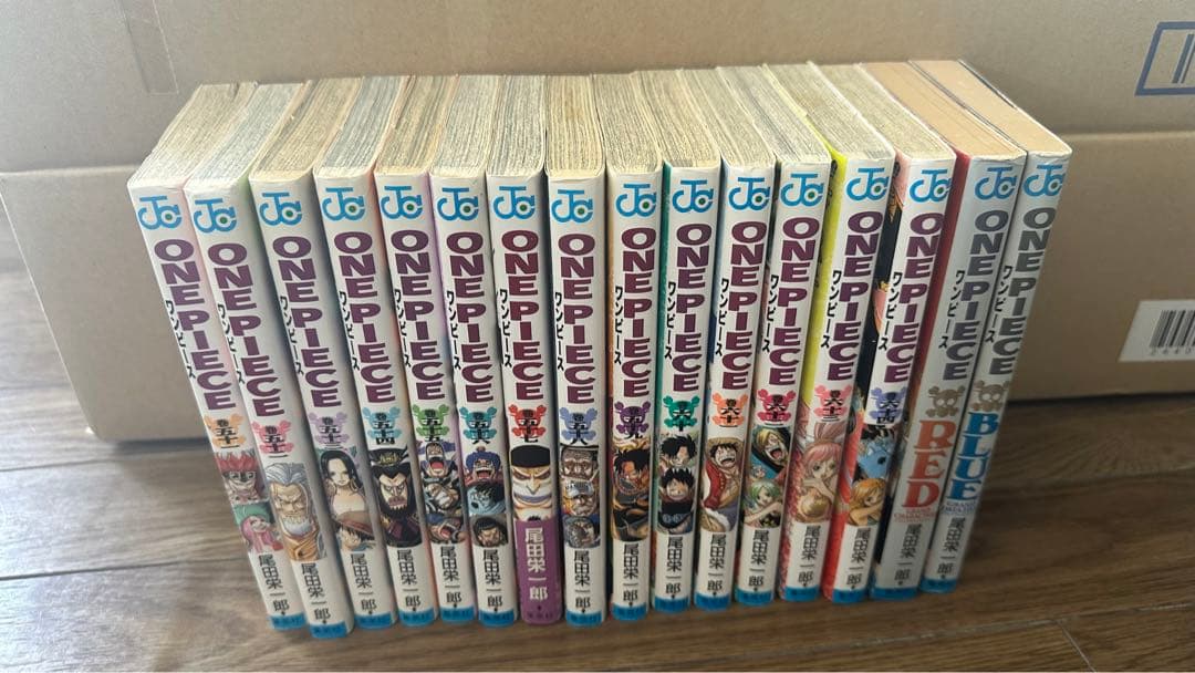 ONE PIECE ワンピース1〜64巻/ RED / BLUE 66冊