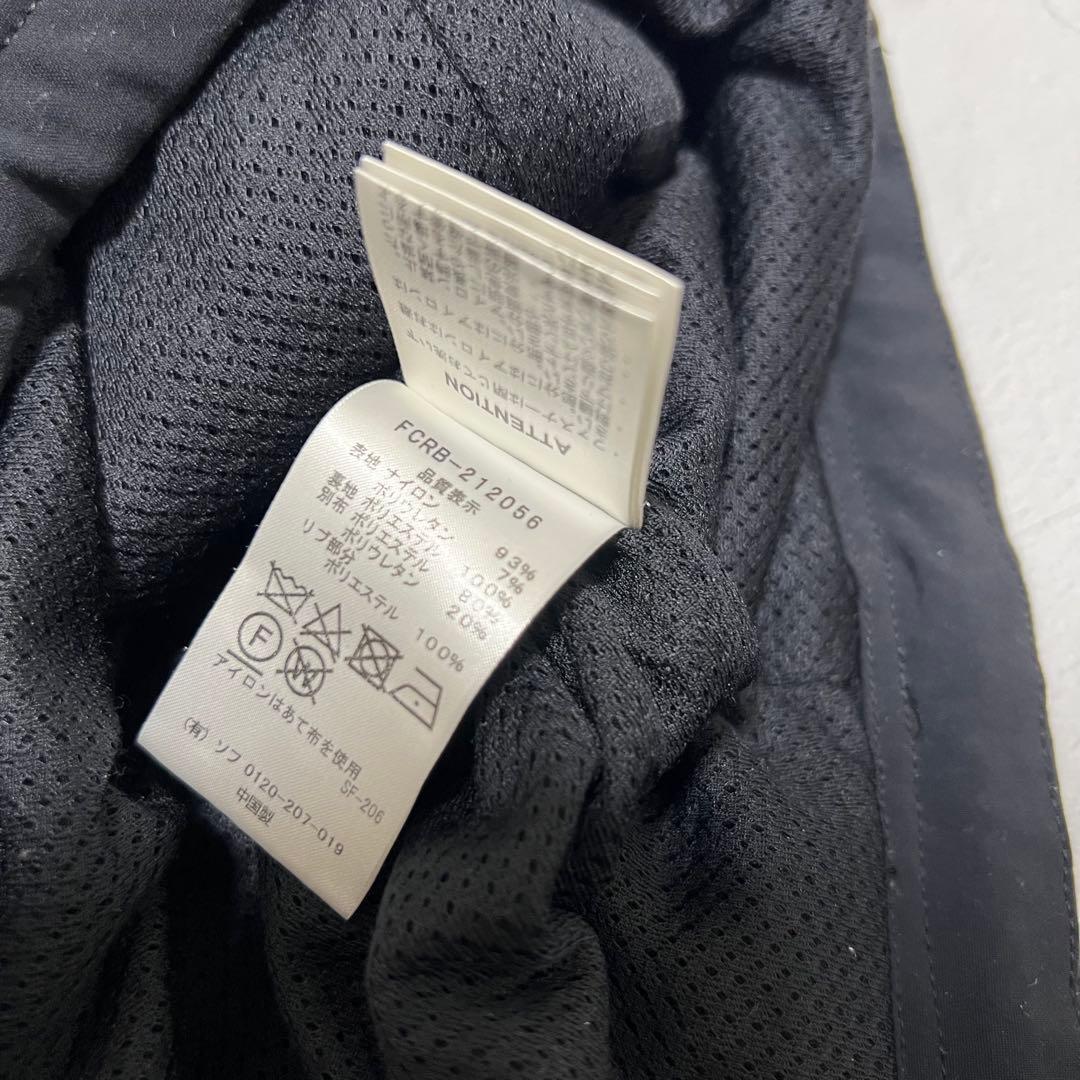 希少XL F.C.R.B. LYCRA セットアップ 黒 ティファニーブルー
