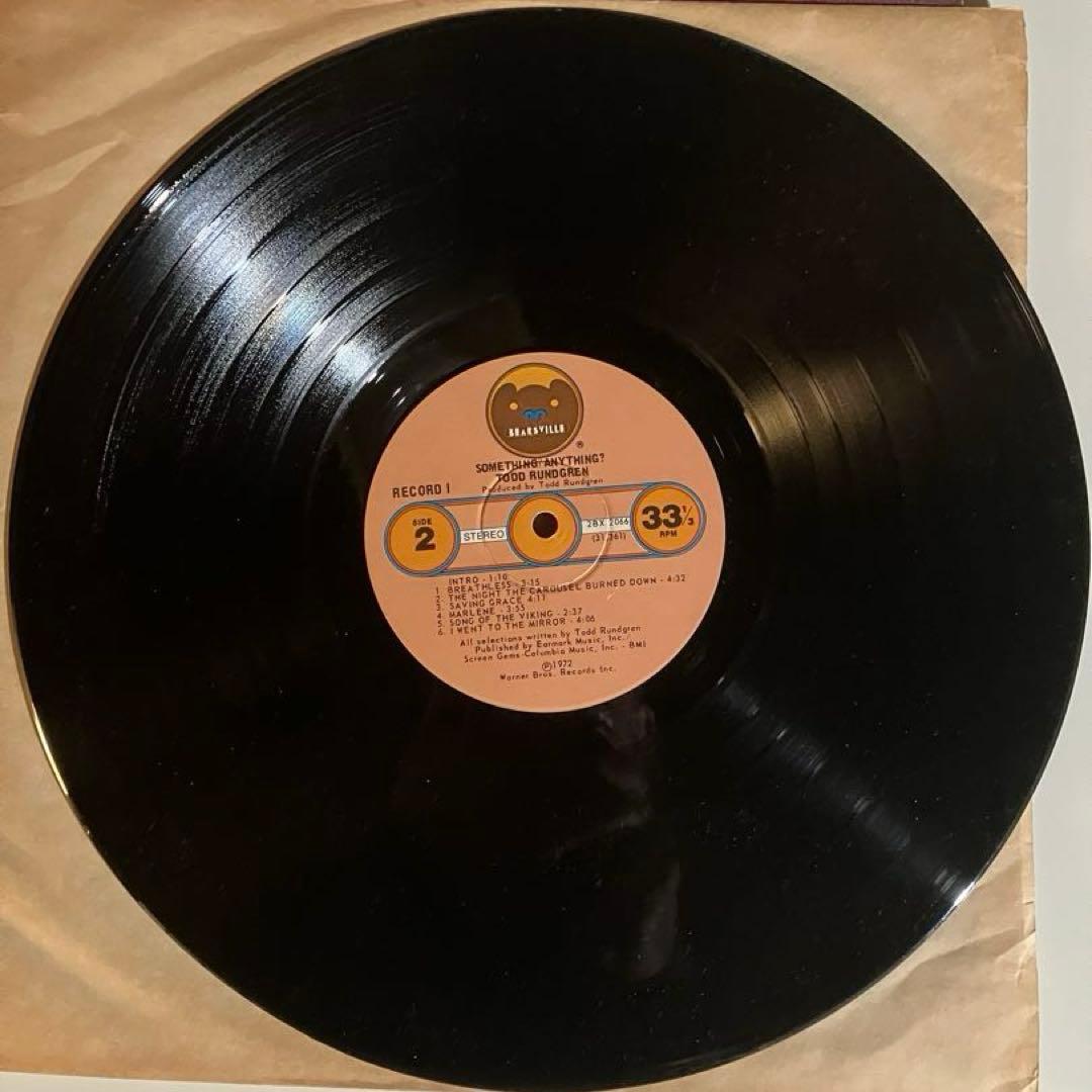 US盤 Todd Rundgren/Something/Anything?LP